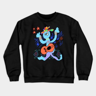 Crazy music Crewneck Sweatshirt